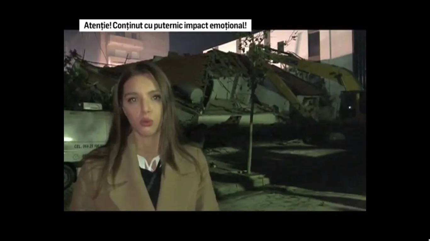 Realitatea PLUS este în Albania, țara zguduită de cutremure