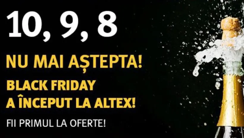 Altex are deja Black Friday - Ce oferte sunt