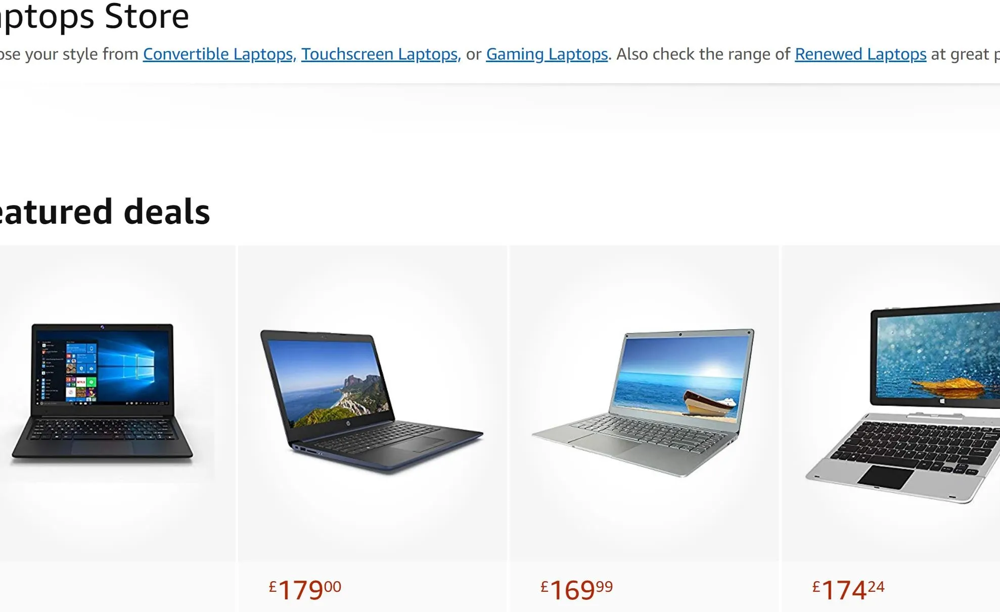 Amazon în România - care sunt cele mai bune oferte de laptopuri