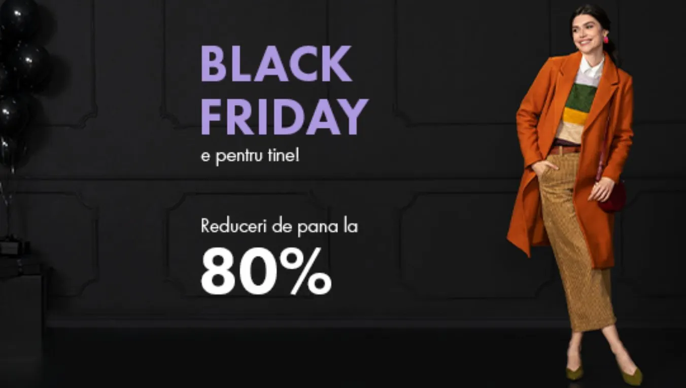 Fashion Days a inceput Black Friday in aceasta dimineata