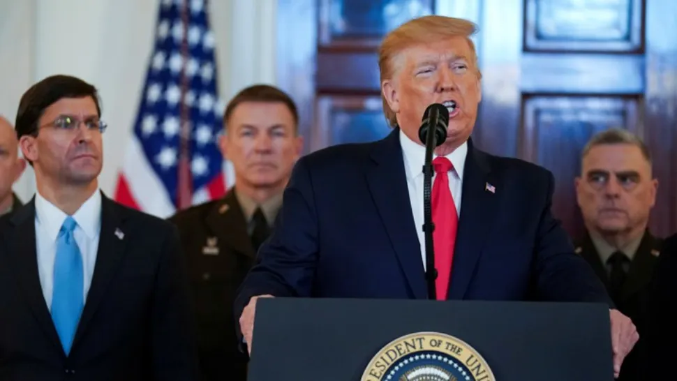 Donald Trump se întâlnește cu președintele Irakului, într-un context exploziv
