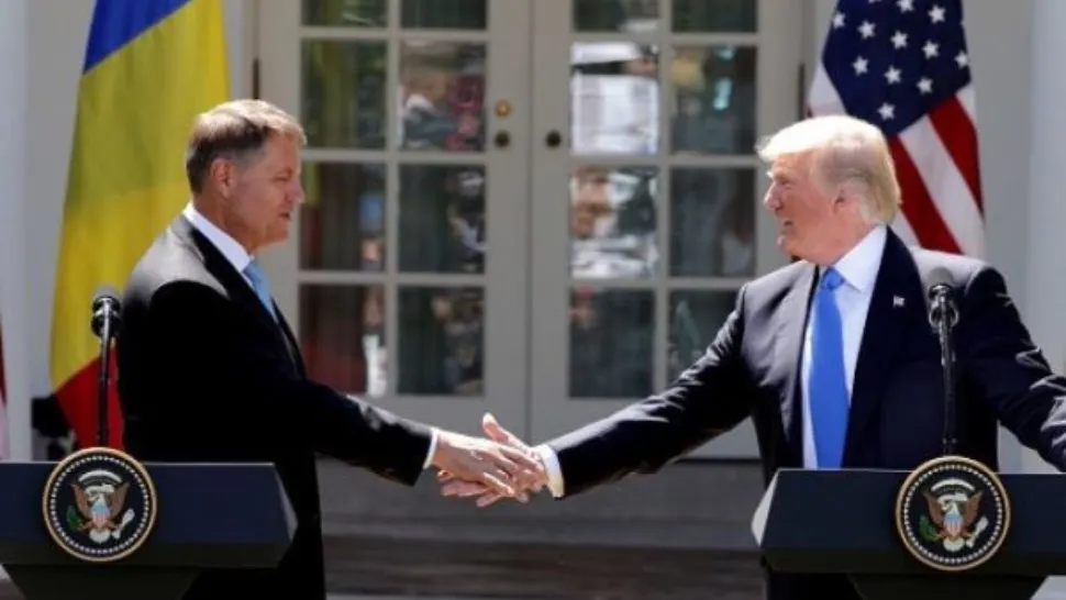 Iohannis a salutat declarațiile lui Trump de miercuri