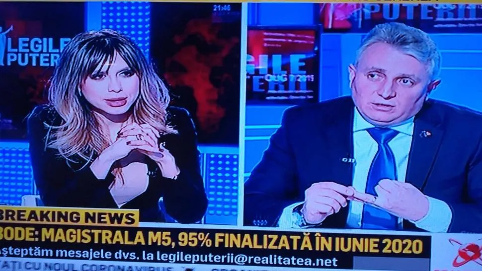 Ministrul Transporturilor, la Realitatea PLUS: ”Peste 6 ani vom sta 17 ore pe DN1”