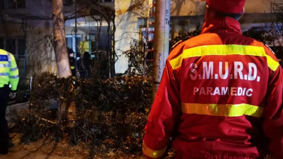 Video // Incendiu puternic la un apartament din Pitești!