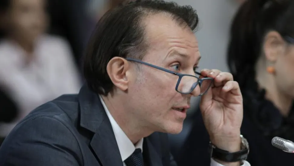 Florin Cîțu, premierul României, într-o ședință de Guvern. Foto: Inquam