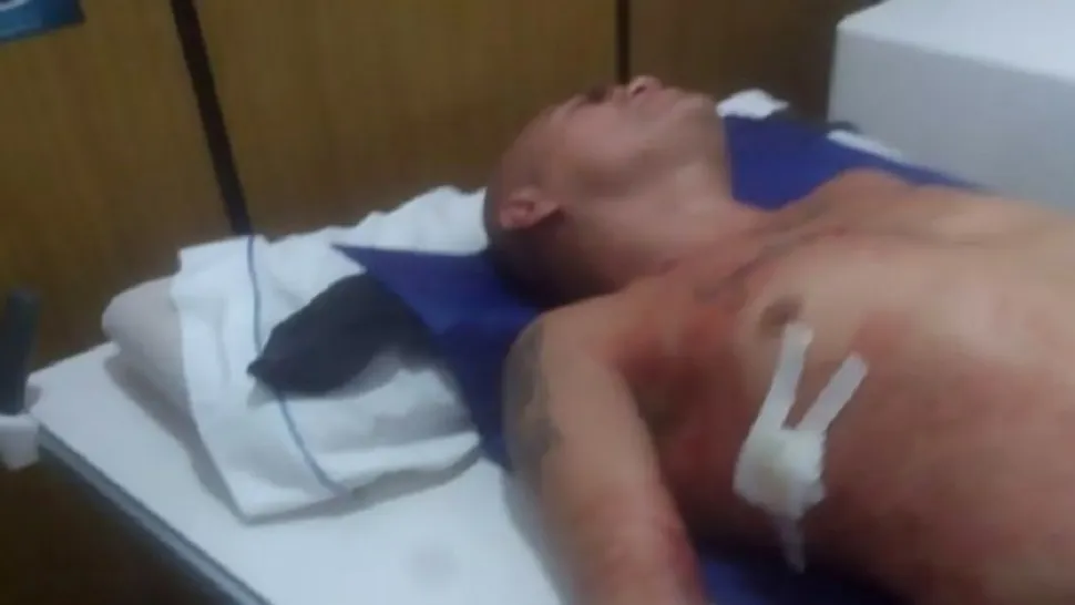 FOTO | Campion, înjunghiat de Revelion cu un cuţit de măcelărie! Motivul atacului
