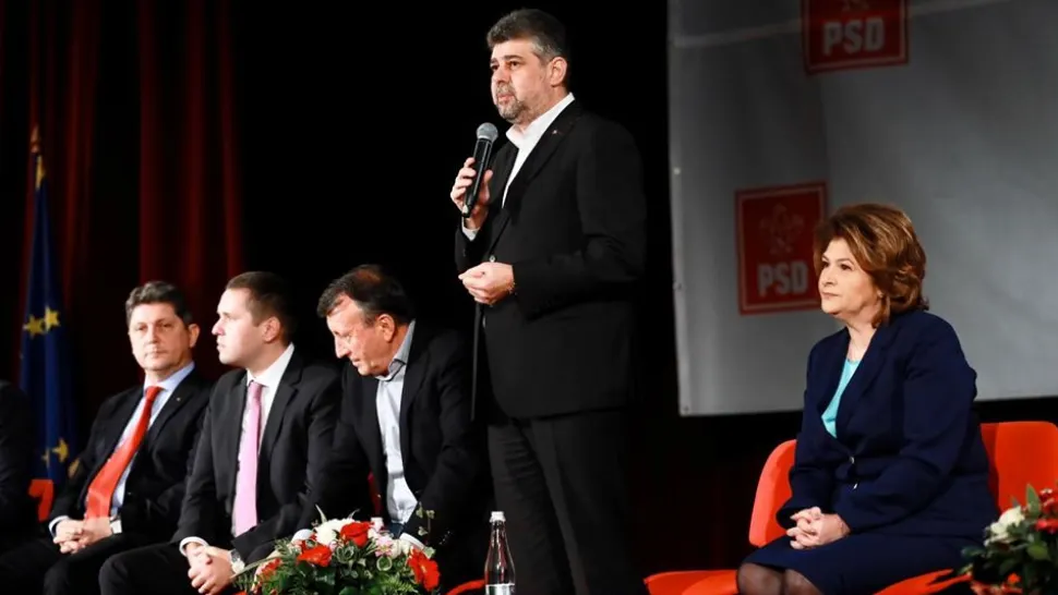 Marcel Ciolacu la PSD Dâmbovița Foto: Facebook/PSD