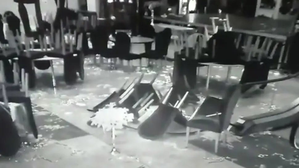 Sală din Biblioteca Națională, VANDALIZATĂ după petrecerea de Revelion
