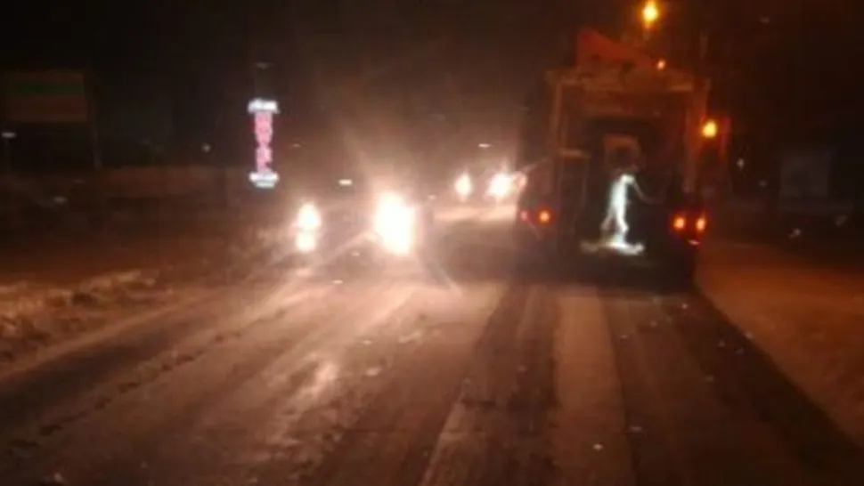 Drumuri naționale și județene afectate de viscol