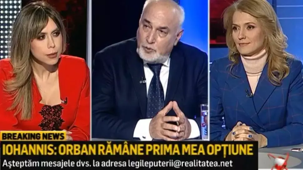 Varujan Vosganian, la Realitatea PLUS: ”Eu, personal, l-aș vota pe Ciucă premier!”