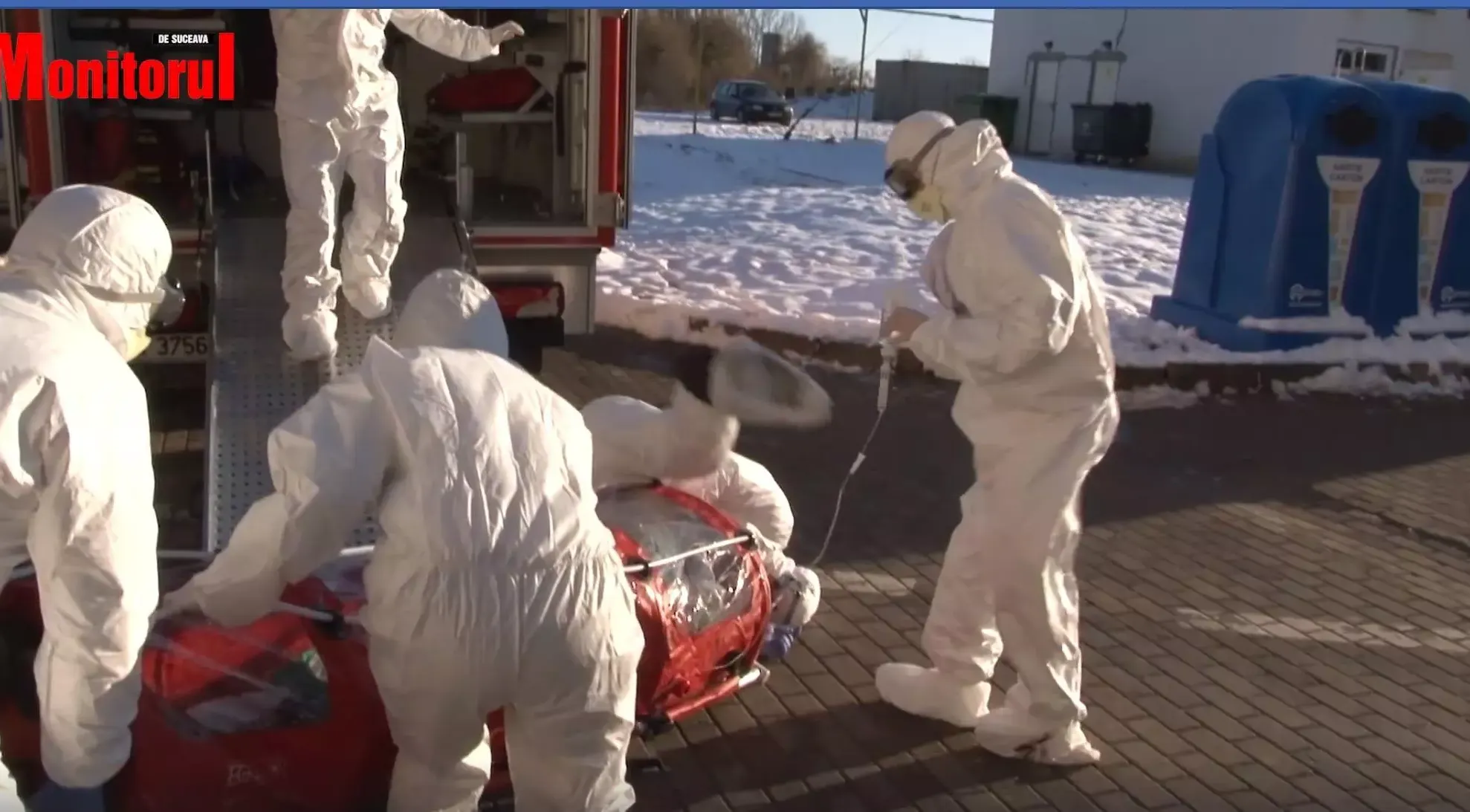 Pacienta suspecta de coronavirus scapata de personalul SMURD
