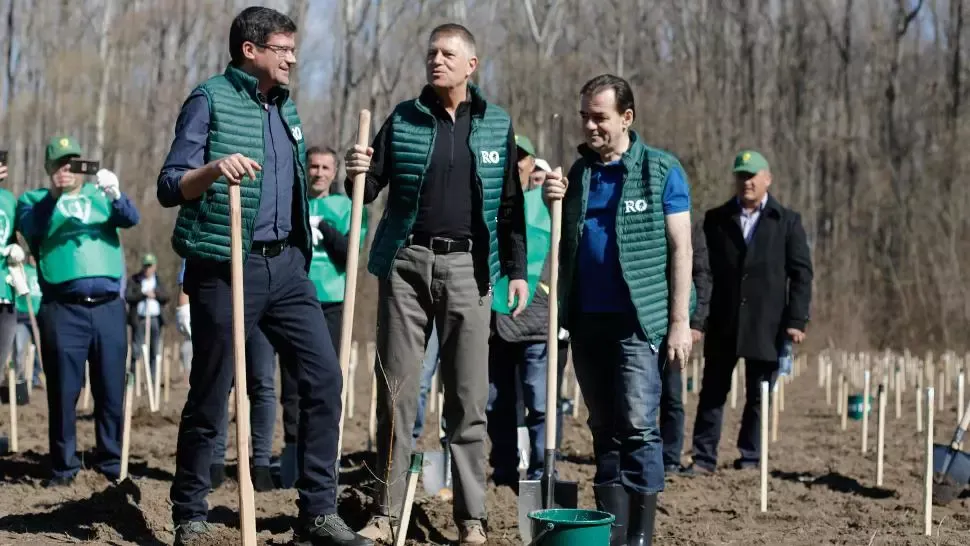Iohannis campanie de reimpadurire - foto: INQUAM