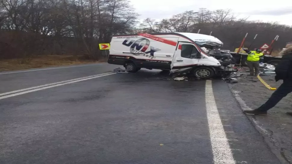 accident tir sibiu brasov