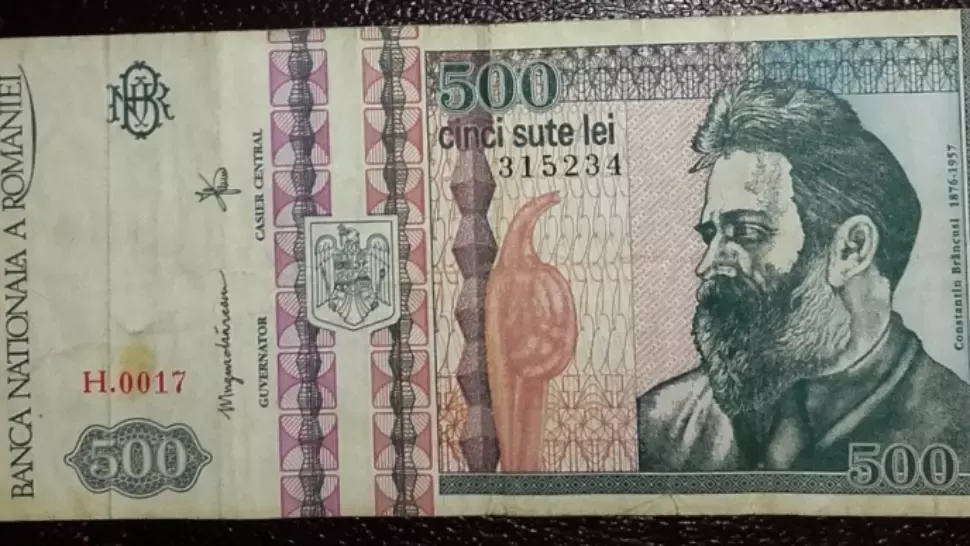 Mai ai pe acasă bancnote de 500 de lei cu Brâncuşi? Iată cât valorează acum!