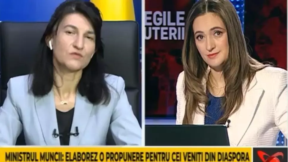 Ministrul Muncii, Violeta Alexandru, la „Legile puterii”