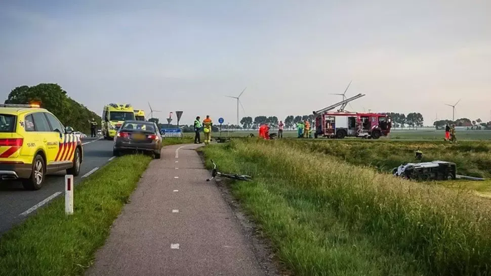 Accident rutier în Olanda: doi români morți și alți patru răniți Foto: RTLNieuws