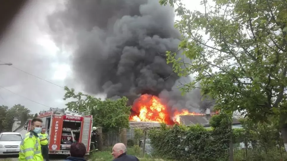 incendiu la Iasi