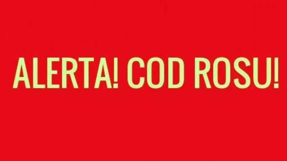 cod rosu inundatii