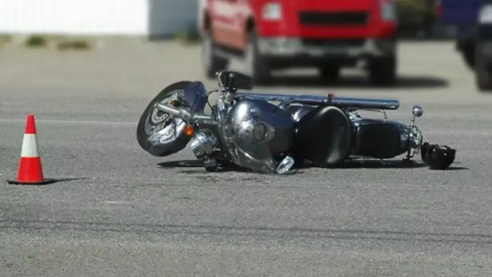 Accident motociclist - imagine de arhivă