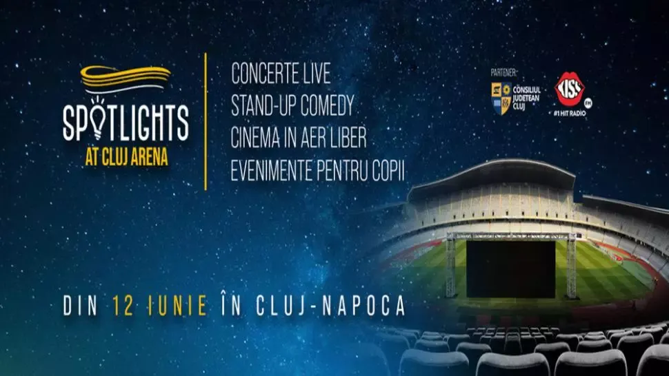 spotlights cluj arena