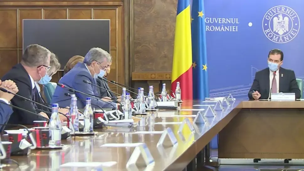 ședință Guvernul Orban
