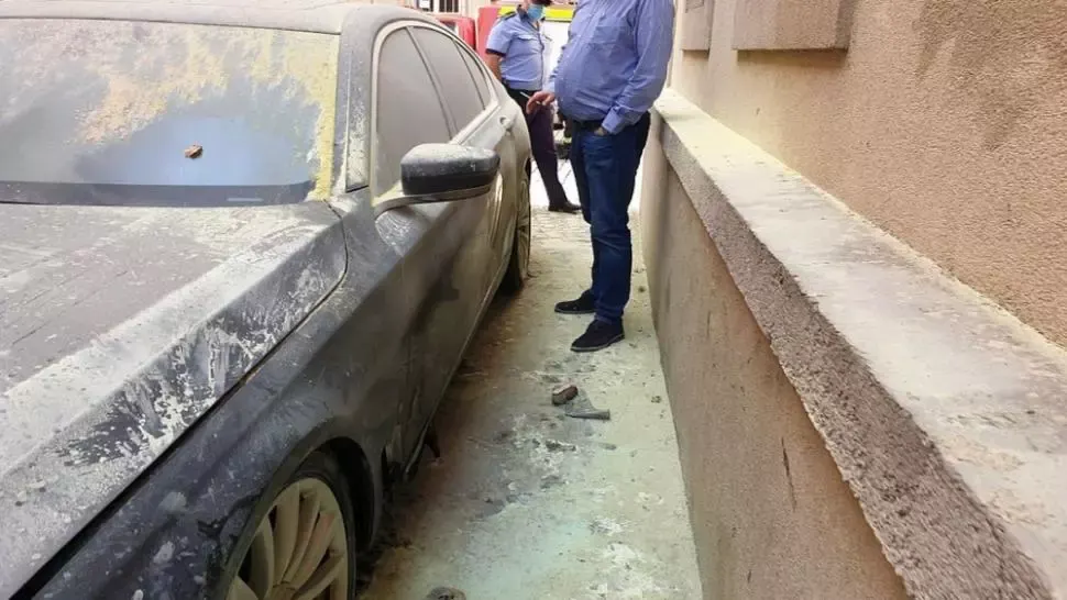masina incendiata Timis