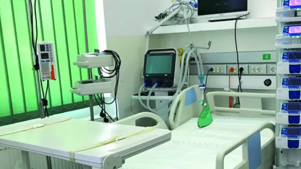 O unitate mobilă de terapie intensivă a fost dusă la Galați din cauza numărului mare de infectați