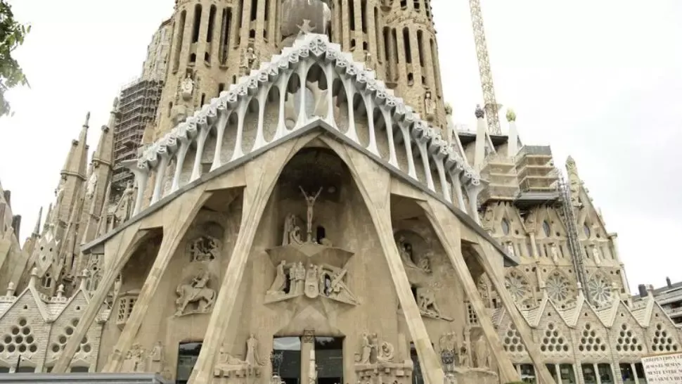 La Sagrada Familia, Barcelona Foto: Twitter.com