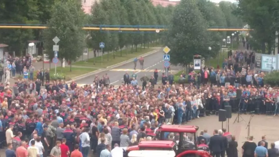 BELARUS Momente istorice la Minsk, revoltă populară contra regimului Lukașenko (VIDEO)