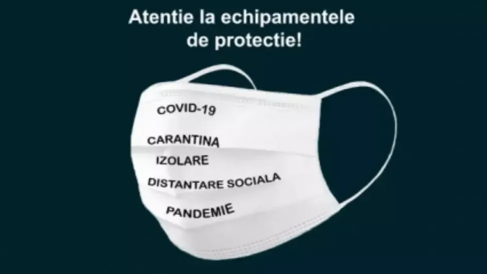 Măști de protecție NECONFORME Foto: InfoCons.ro