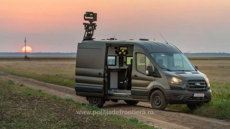 Autospeciale de supraveghere cu termoviziune, achiziționate de MAI din fonduri europene nerambursabile
