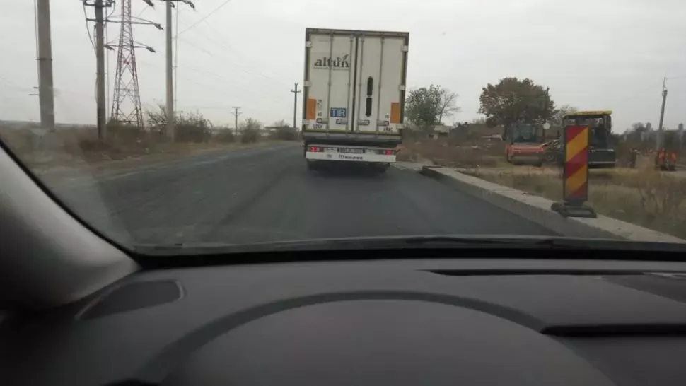Trafic îngreunat pe centura Capitalei din cauza unui accident