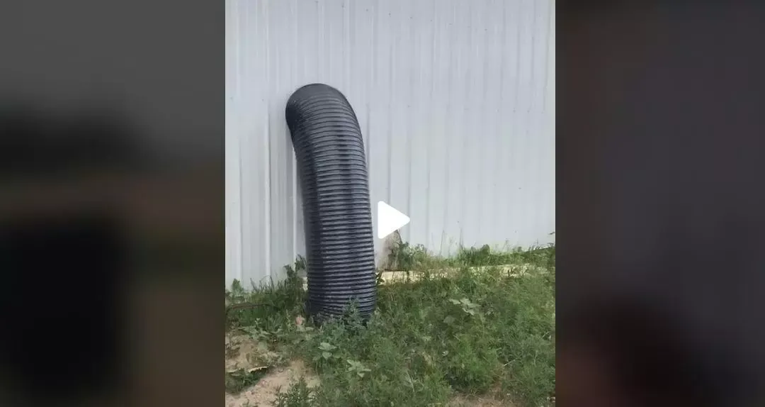 VIDEO - Părea o simplă conductă de ventilație, însă era cu totul altceva - Ce au descoperit în interior