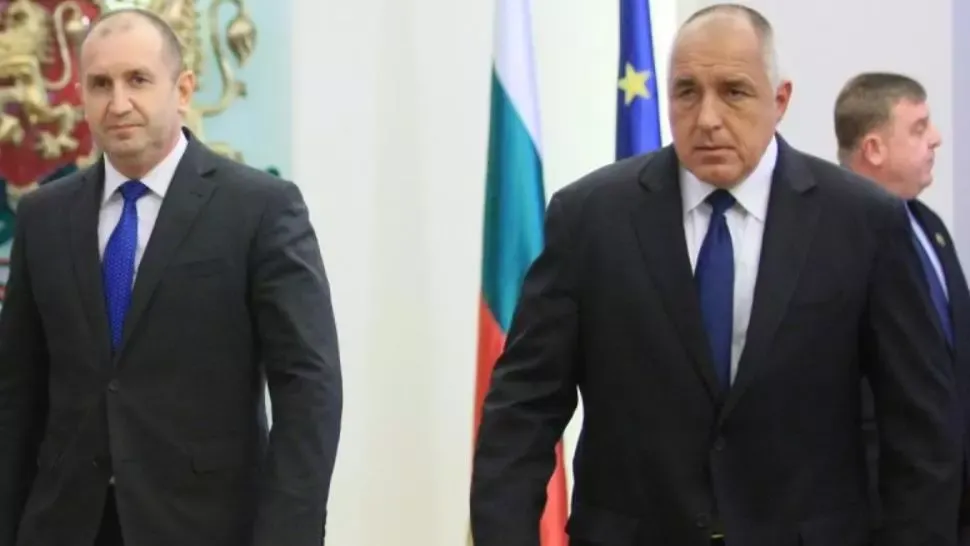 Rumen Radev și Boiko Borisov, președintele și premierul Bulgariei/ Foto: Euractiv.com