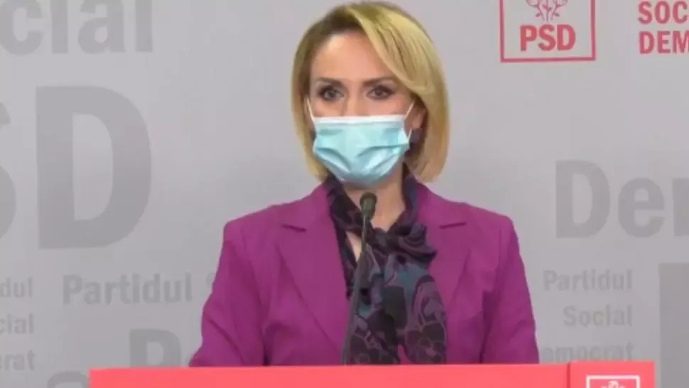 Gabriela Firea: PNL conduce țara doar cu ochii la sondaje și acolo observă o scădere pe zi ce trece. Cauza: Guvernarea execrabilă și faptul că îi pune în pericol pe români