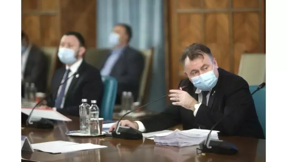 Ministrul Sănătății, Nelu Tătaru. Ședința de Guvern, 27 noiembrie 2020 Foto: Gov.ro