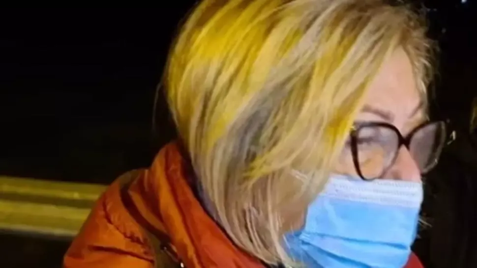 Carmen Dorobăț, manager Spital Boli Infecțioase Iași, la spitalul modular COVID de la Lețcani Foto: ziarpiatraneamt.ro