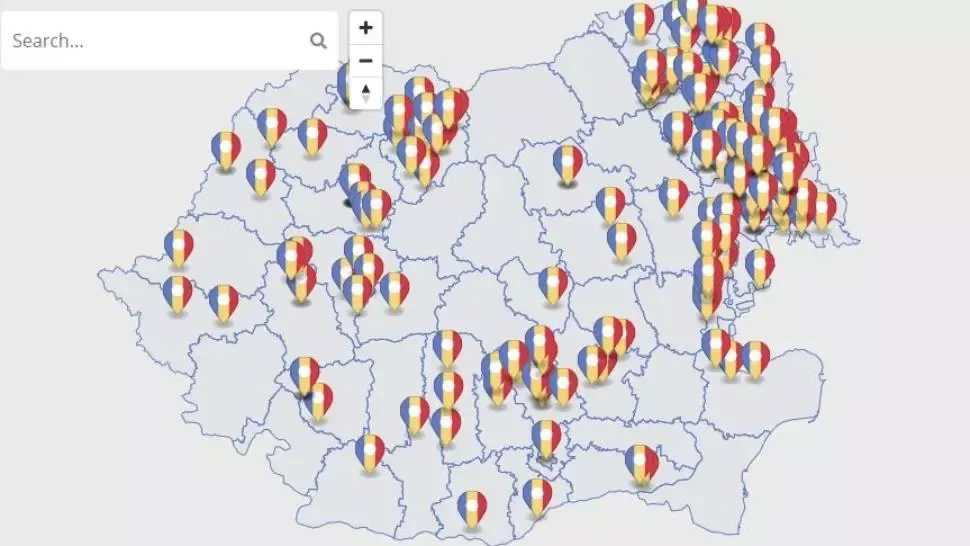 Guvernul a lansat HARTA interactivă „România sprijină Republica Moldova”