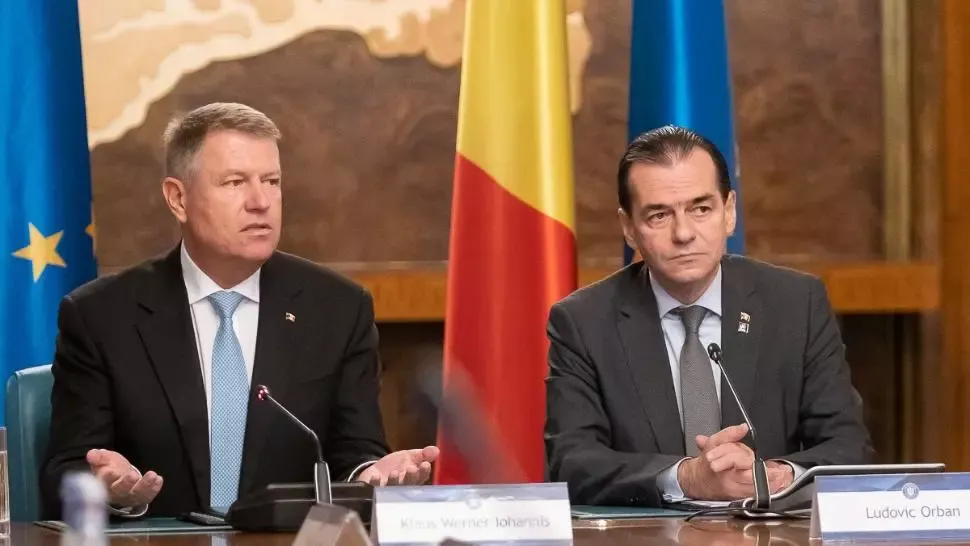 Klaus Iohannis și Ludovic Orban