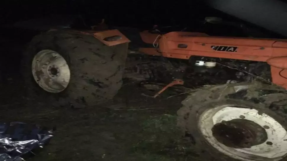 accident munca tractor