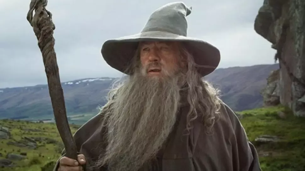 Actorul britanic Ian McKellen, Gandalf din