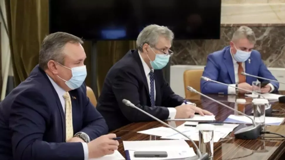 Premierul interimar Nicolae Ciucă Foto: Guvernul României