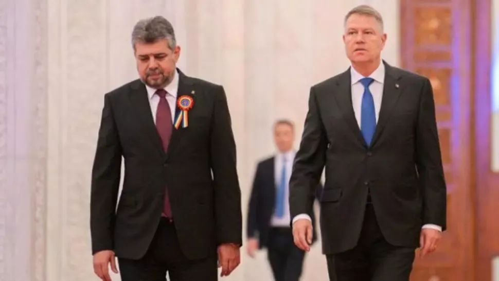 Ciolacu spune că nu dă mâna cu Iohannis. Foto/Inquam