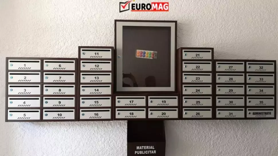 Euromag reinventează clasica imagine a cutiilor poștale, un produs în continuare necesar. Iată de ce