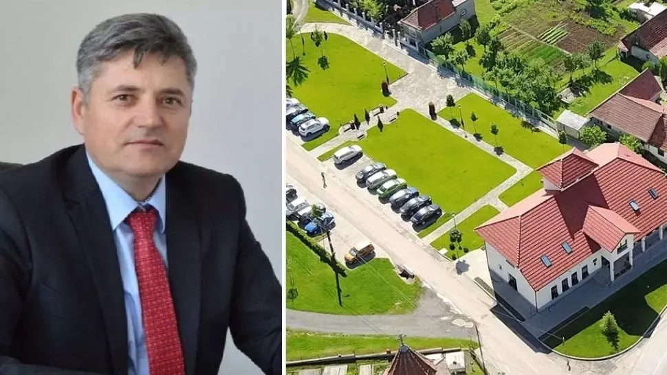 Ciugud, comuna din inima Transilvaniei - singura comună europeană din România. Primarul Gheorghe Damian Foto: Facebook.com/PrimariaCiugud