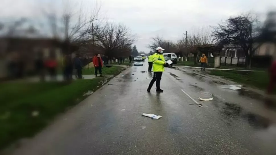 Accident grav în Olt: O femeie a murit spulberată de un autoturism