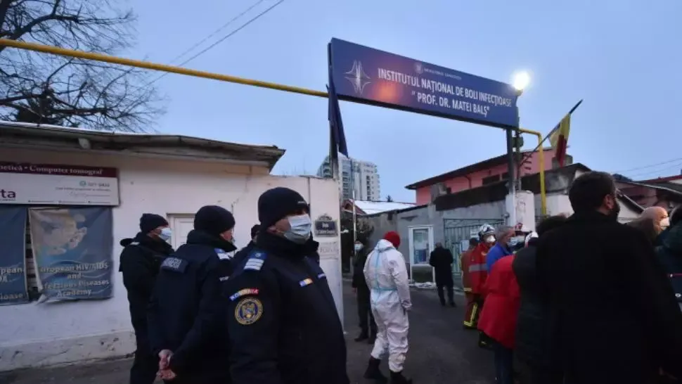 Incendiu la Matei Balș
