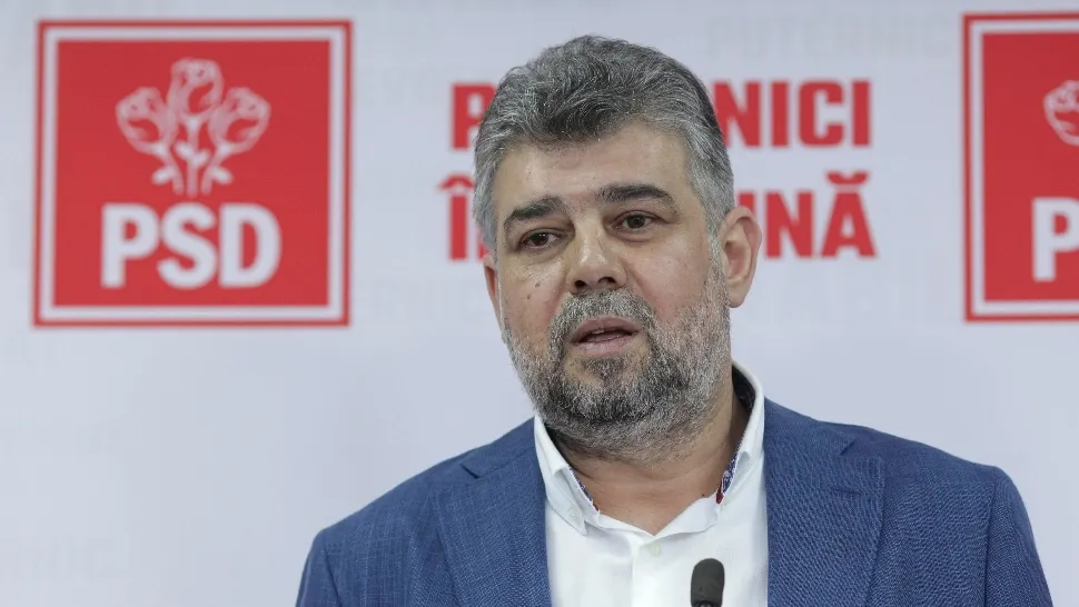 Marcel Ciolacu, președinte PSD Foto: INQUAM/Octav Ganea