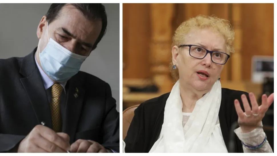 Ludovic Orban și Renate Weber (foto: Inquam/Octav Ganea)