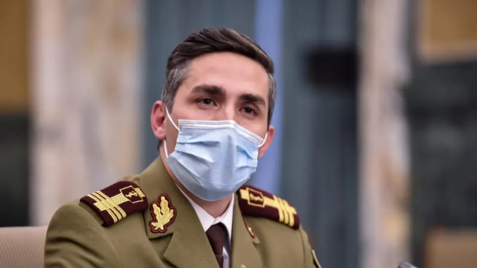 Valeriu Gheorghiță, coodonatorul campaniei naţionale de vaccinare antiCovid